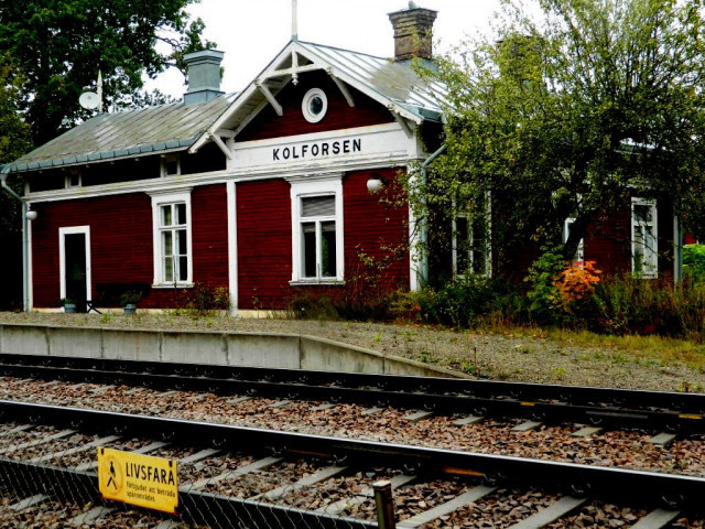 Kolforsen Station foto: Niclas Carlson