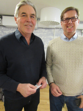Bengt-Göran Wikström och Göran Cronwall var beredda att dela med sig av nätverk och erfarenheter