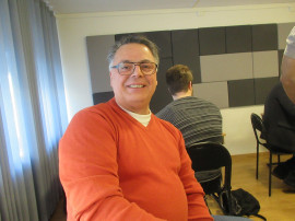 Nuri Camuz var med dels som mentor men också som nyanställd på Gävle kommuns Näringslivskontor, där han ska jobba med bl a integration