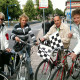 Valspurt på cykel i Gävle