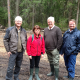 Riksdagsledamöter genomförde skogsvandring för att lära sig mer om skogsbruket